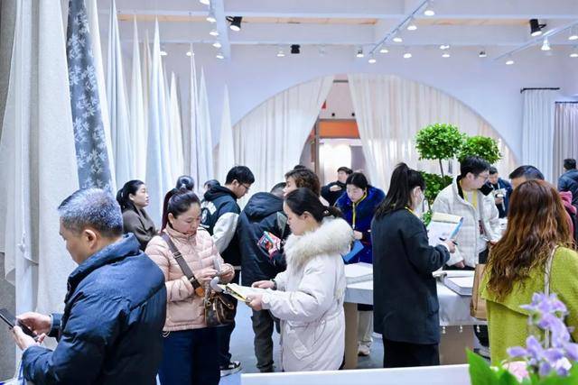 实效第十五届柯桥窗帘展完美交卷！凯发一触即发参展效果好、采购有(图4)